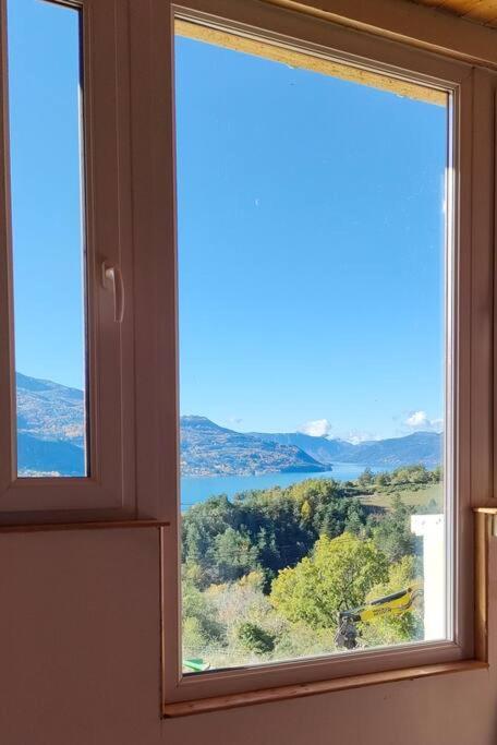 Le Cosy Du Plongeoir - T2 Neuf Avec Vue Sur Le Lac De Serre Poncon Et Grande Terrasse Avec Jardin Savines Zewnętrze zdjęcie